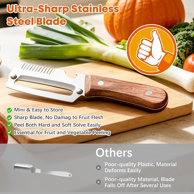 Peeler easy grip handle