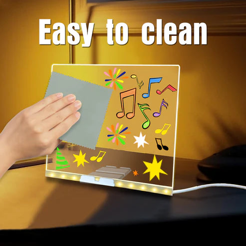 Rewritable LED Message Board – Multi Color Glow